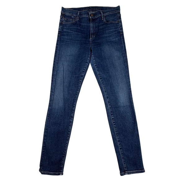 Citizens Of Humanity Denim - Citizens of Humanity‎ Rocket High Rise Skinny Jeans Dark Wash Blue Size 31